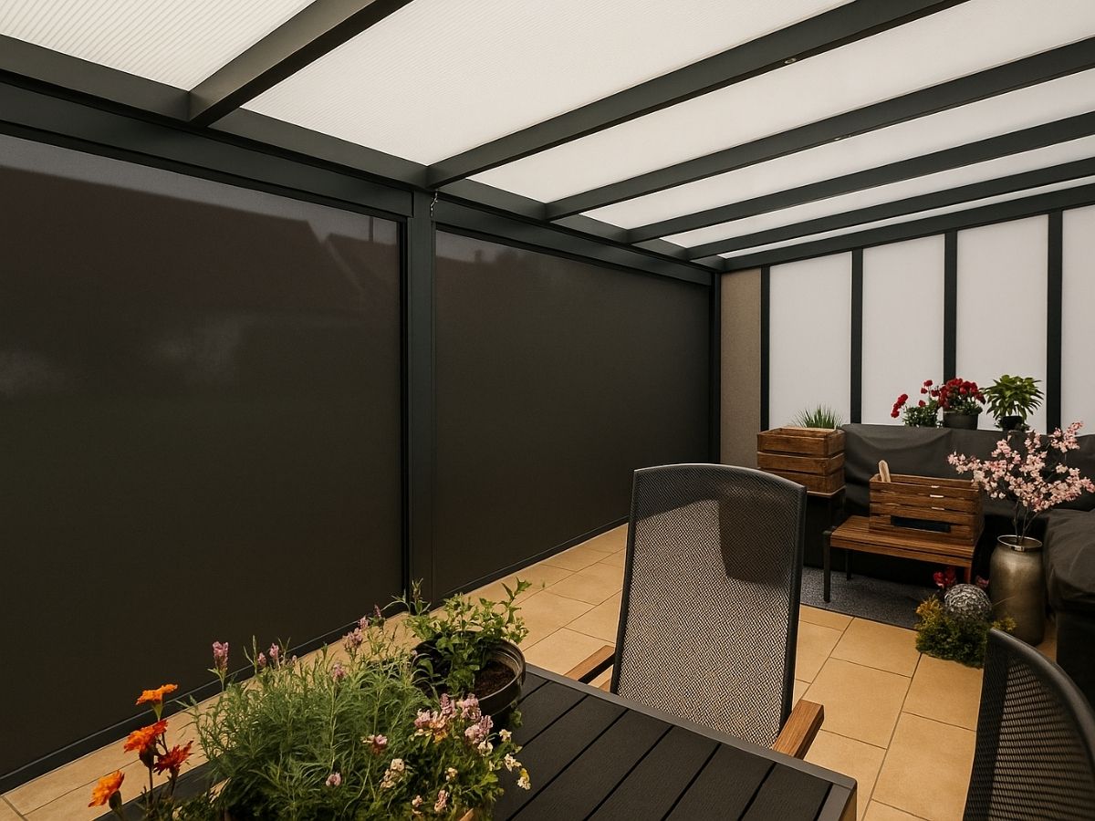 pergola z roletami poznań